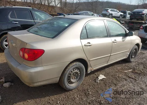 2005 Toyota Corolla Le из США, поврежденный, VIN 2T1BR32E95C398069